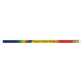 True Rainbo #2 Pencil w/Round Ferrule